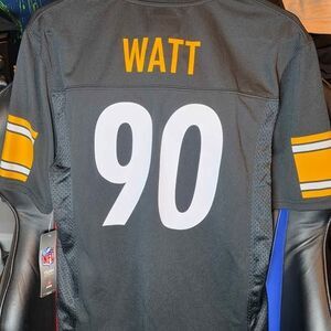 Pittsburgh Steelers TJ Watt Kids Large 14/16 Jersey